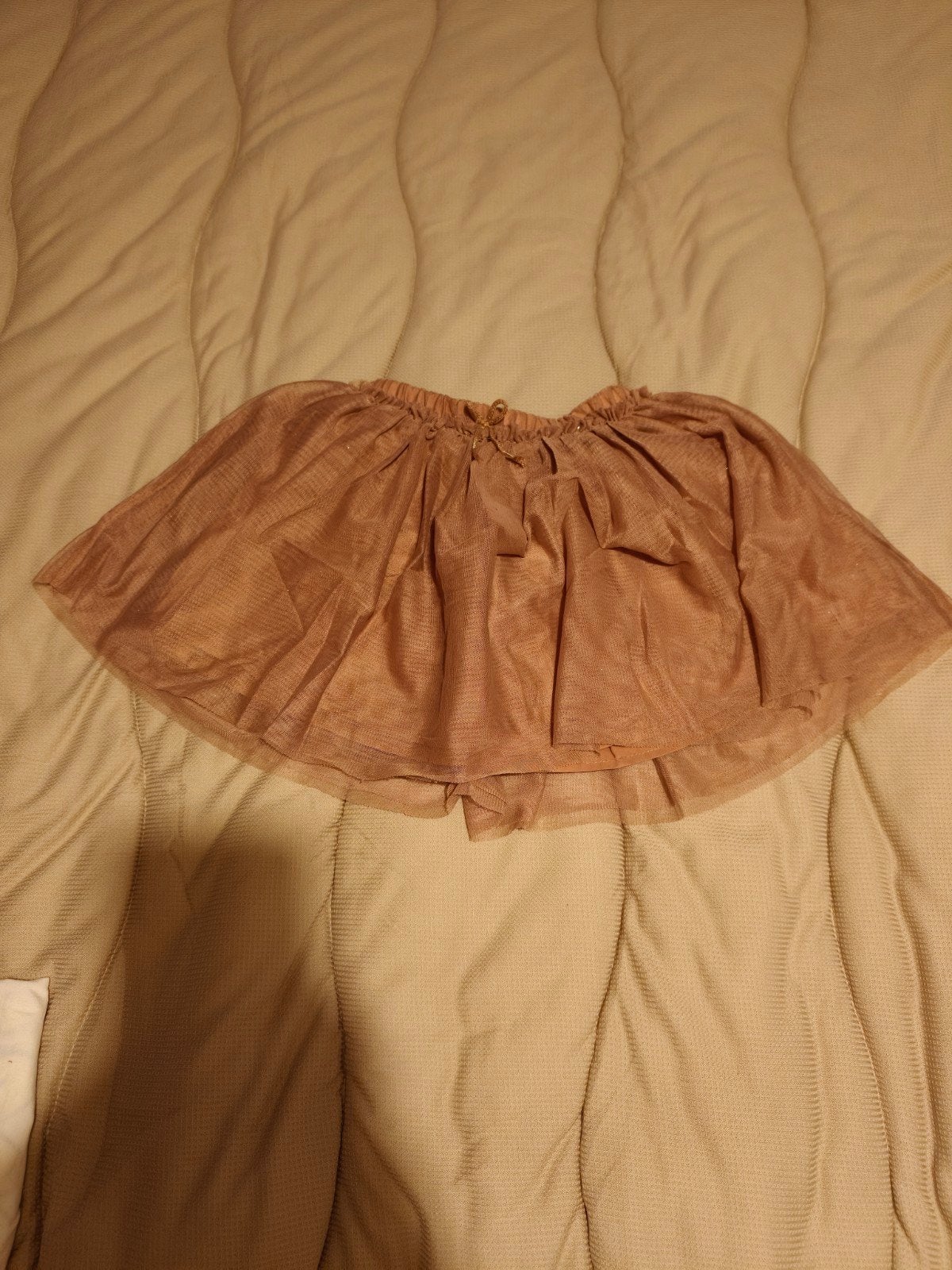 Mooie roze/bruine tule rok voor meisjes, Ophalen of Verzenden, Roze, Maat 34 (XS) of kleiner, Boven de knie