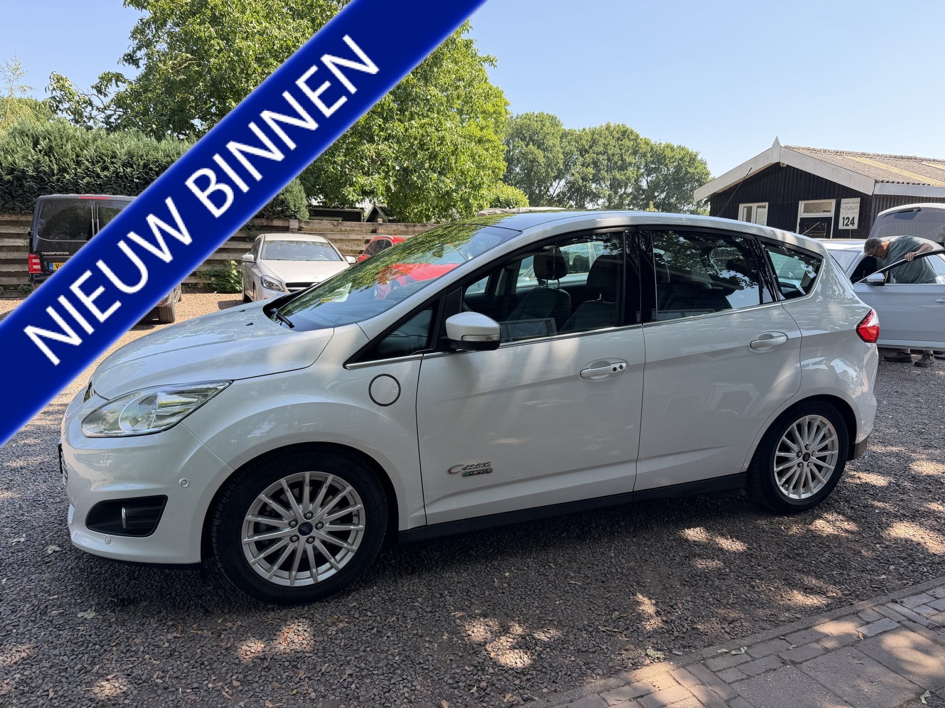 Ford C-MAX 2.0 Plug-in Hybrid Titanium Plus PANO|PDC, Auto's, Gebruikt, Euro 6, 4 cilinders, Automatische klimaatregeling
