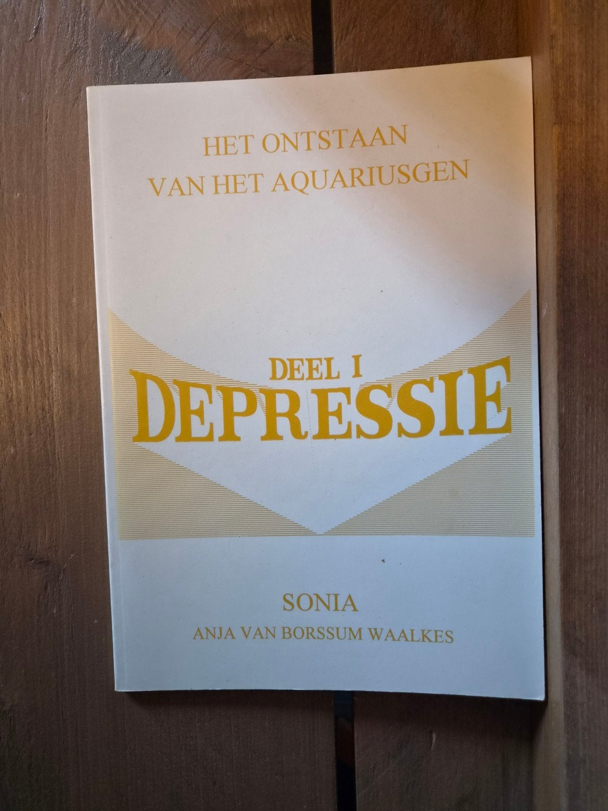 Het Ontstaan van het Aquariusgen - Deel I Depressie, Ophalen of Verzenden, Zo goed als nieuw, Klinische psychologie, Sonia Anja van Borssum Waalkes