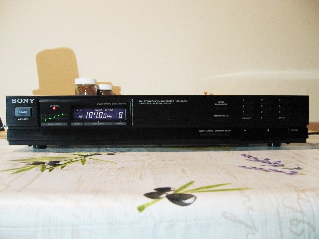 Sony ST-J300L tuner serviced, Ophalen of Verzenden, Gebruikt