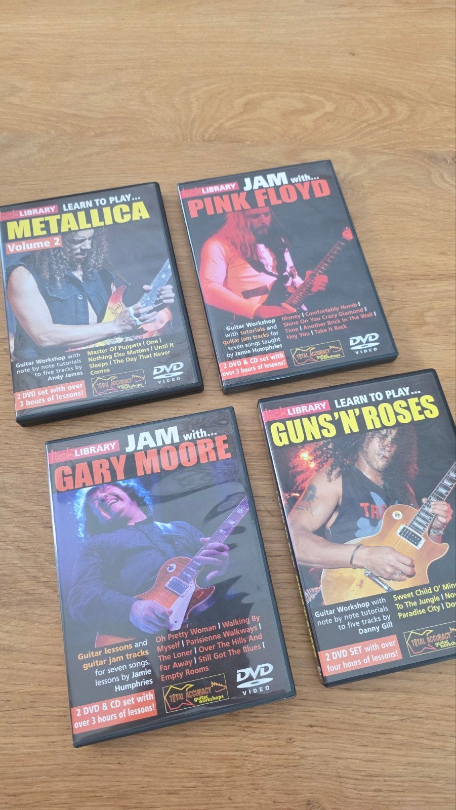 Lick Library learn to play Metallica, Pink Floyd, Gary Moore, Alle leeftijden, Ophalen of Verzenden, Zo goed als nieuw