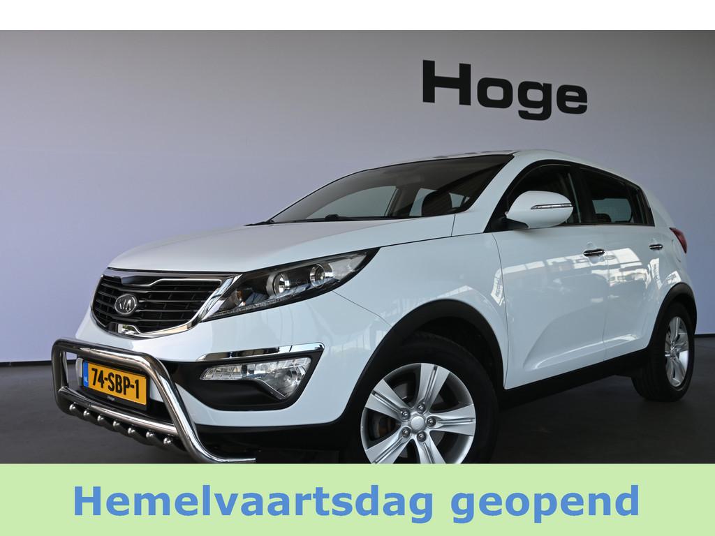 Kia Sportage 2.0 X-ecutive Automaat Clima Navigatie Goed Ond, Stof, Gebruikt, 4 cilinders, Met garantie (alle)