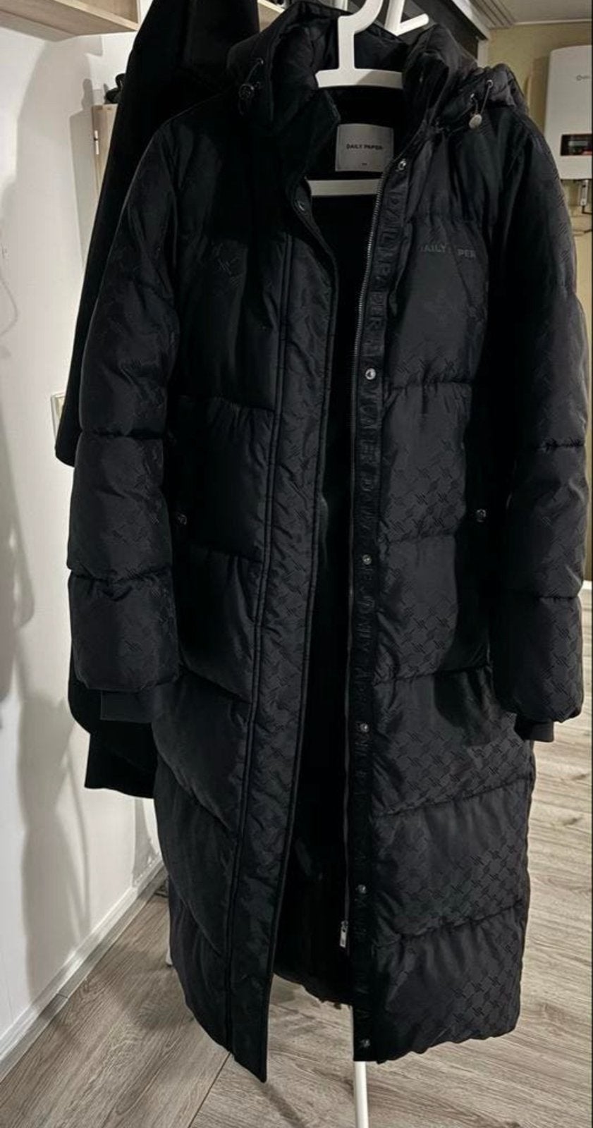 Daily Paper Puffer Jas Zwart - Maat XS, Ophalen, Nieuw, Maat 34 (XS) of kleiner, Zwart