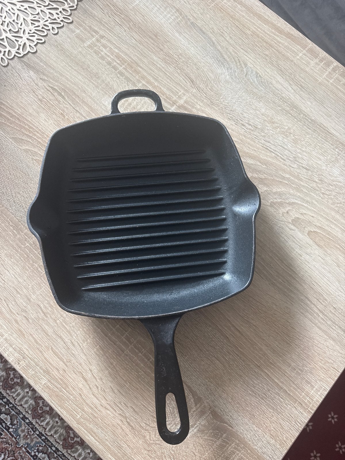 Gietijzeren Grillpan royal van Kempen en begeer, Koekenpan, Gebruikt, Gietijzer, Ophalen of Verzenden