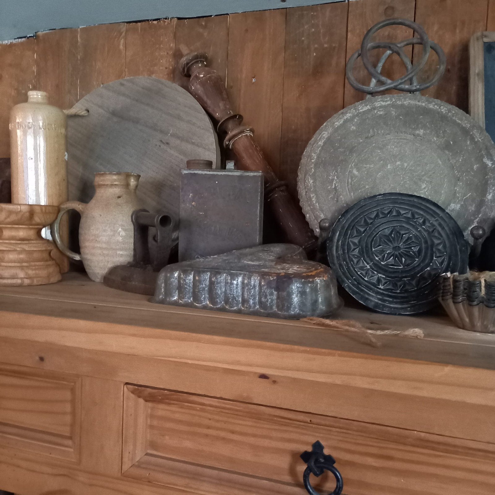 Diverse antieke en brocante decoratie en meubels, Ophalen of Verzenden
