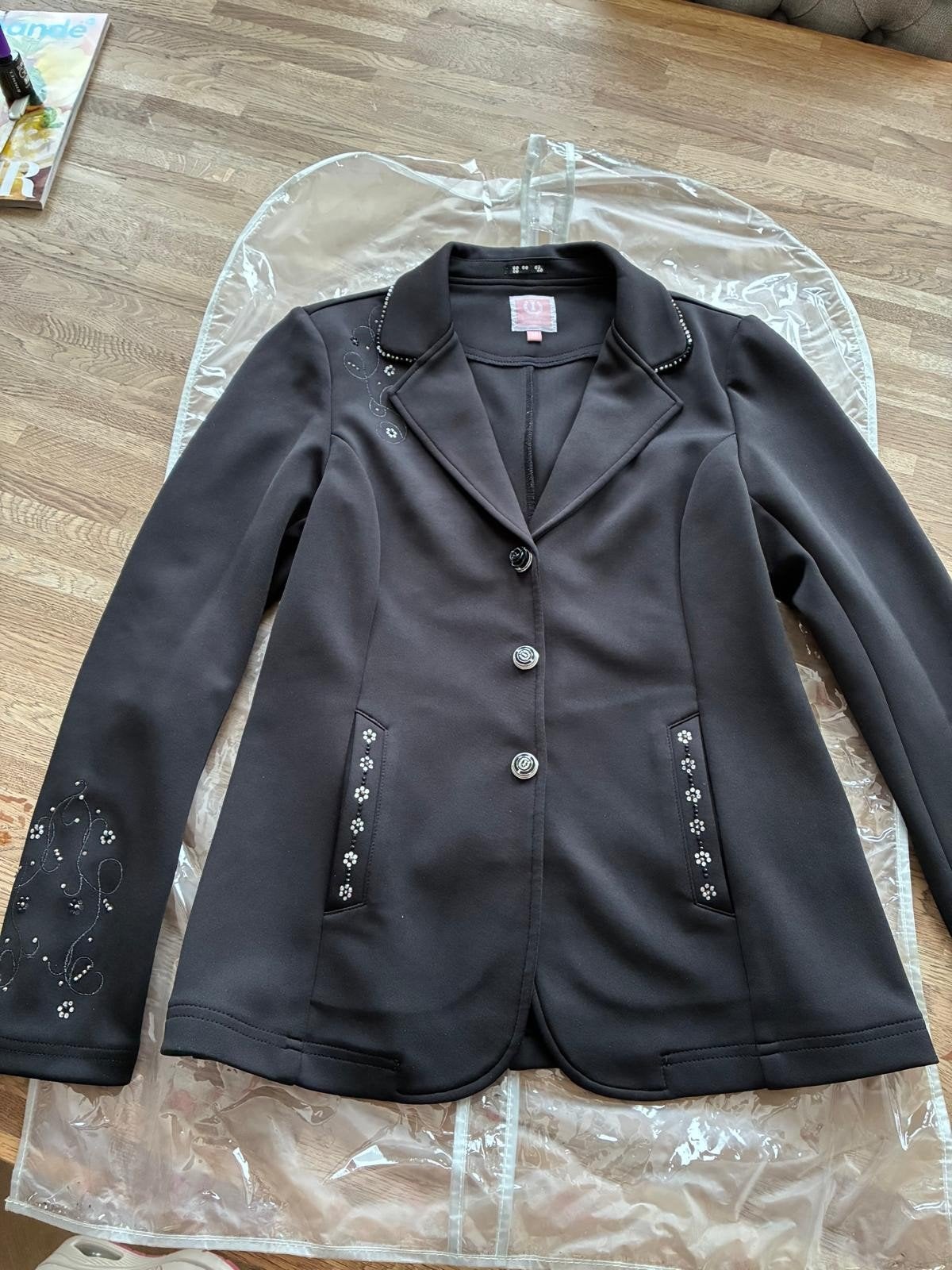Imperial Riding wedstrijdjasje maat 38 zwart, Ophalen of Verzenden, Dressuur, Bovenkleding