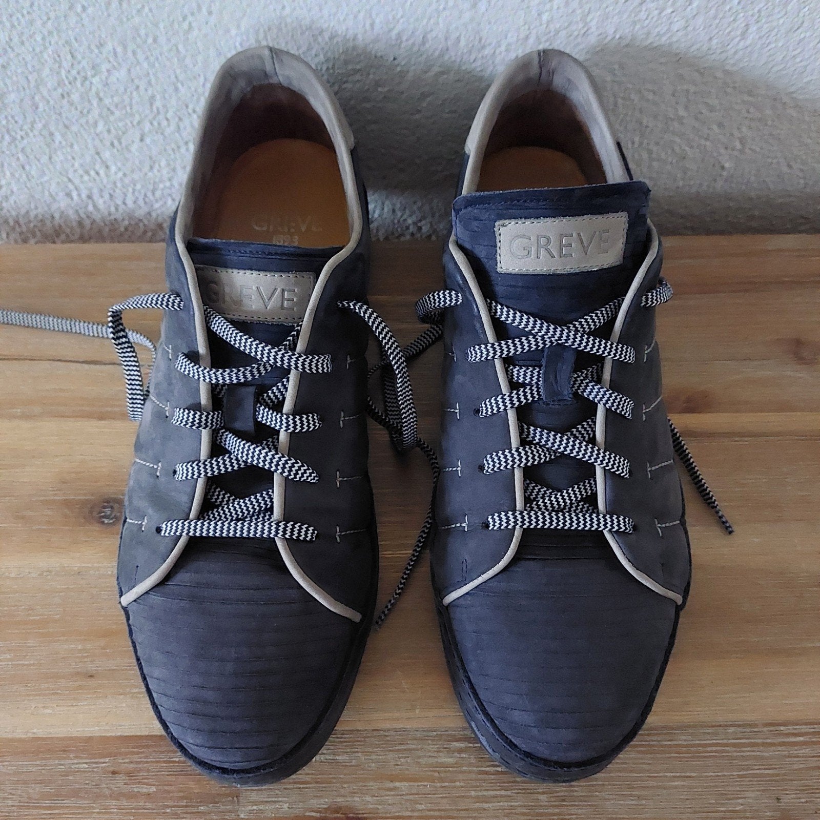 Mooie blauwe Greve schoenen maat 46, Blauw, Ophalen of Verzenden, Zo goed als nieuw, Greve