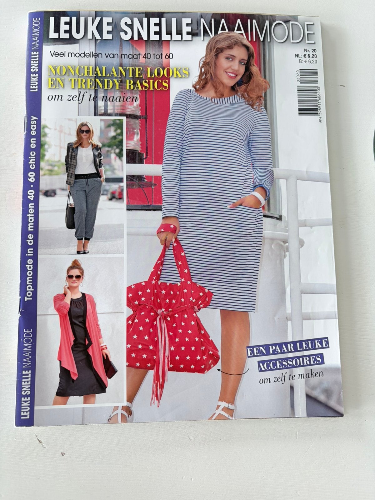 Leuke snelle naaimode nr 20, Hobby en Vrije tijd, Kledingpatronen, Ophalen of Verzenden, Zo goed als nieuw, Vrouw