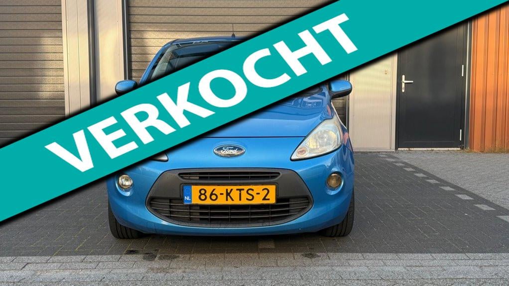 Ford Ka 1.2 Titanium X Parkeersonsoren, Distributie vervange, Auto's, Ford, Bedrijf, Te koop, Ka, ABS, Airbags, Airconditioning