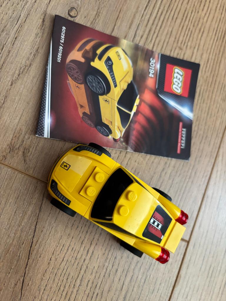 09- Lego Ferarri 30194, Kinderen en Baby's, Speelgoed | Duplo en Lego, Gebruikt, Lego, Complete set, Ophalen of Verzenden