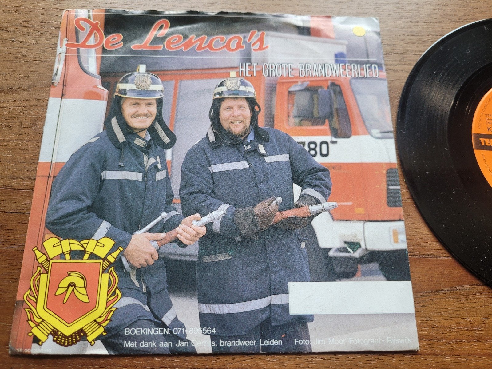 De Lenco's - Het Grote Brandweerlied / De Brandweerman, Gebruikt, 7 inch, EP, Nederlandstalig