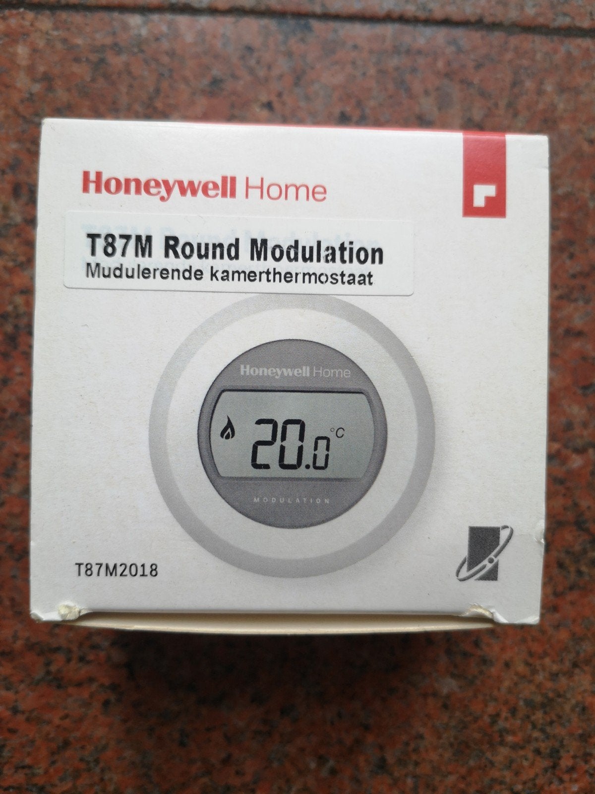 Honeywell Home T87M Round Modulation Kamerthermostaat, Ophalen of Verzenden, Zo goed als nieuw
