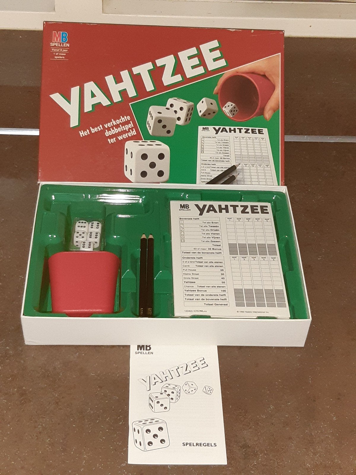 Yahtzee MB 1994 uitmuntende staat, Ophalen of Verzenden, Zo goed als nieuw