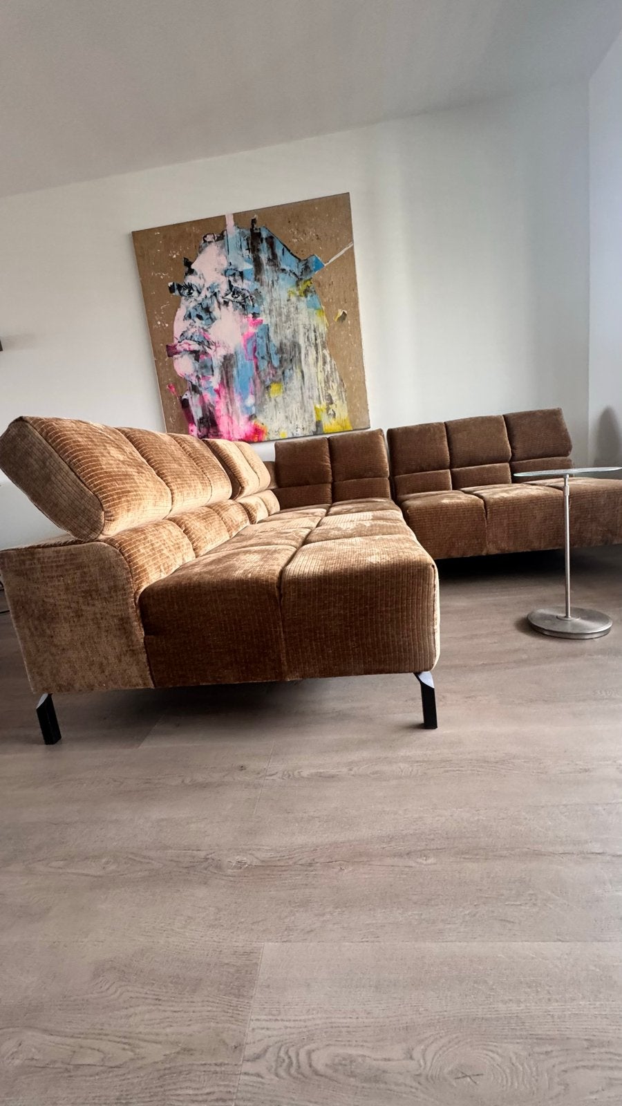 Nieuw Moderne Hoekbank - Comfortabel en Stijlvol, Ophalen, 100 tot 125 cm, Hoekbank, 300 cm of meer