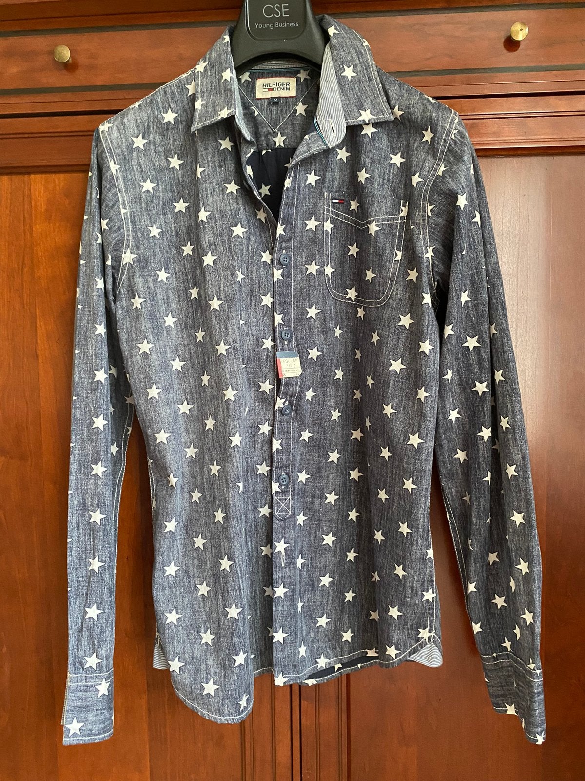 Hilfer Denim overhemd mt m, Ophalen of Verzenden, Nieuw
