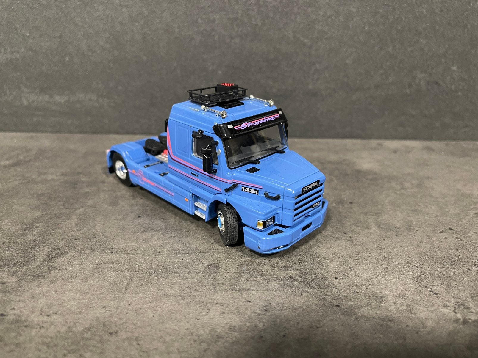 Leuke WSI  bkeus Scania T450 trekker in nette staat, Ophalen of Verzenden, Zo goed als nieuw, Bus of Vrachtwagen, Wsi