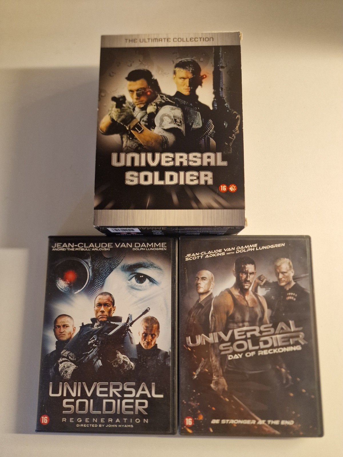 Universal Soldier Boxset + 2 extra films - DVD, Ophalen of Verzenden