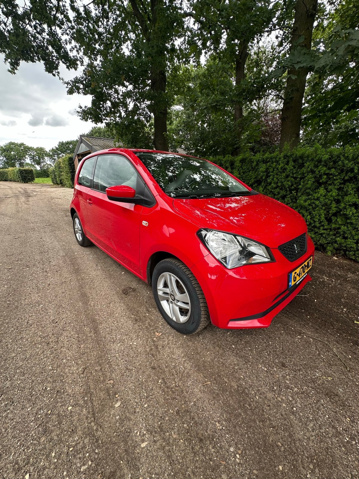 Seat Mii 1.0 44KW 3D 2015 Rood, Voorwielaandrijving, Stof, 4 stoelen, Mii