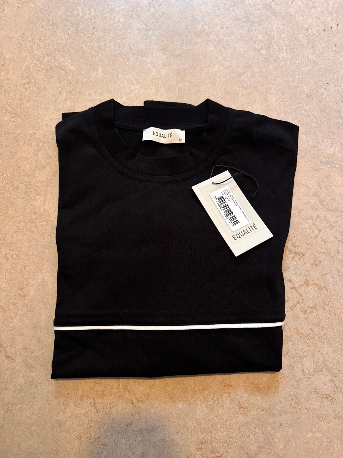 Equalité longsleeve zwart, Kleding | Heren, Verzenden, Zo goed als nieuw, Maat 48/50 (M), Zwart
