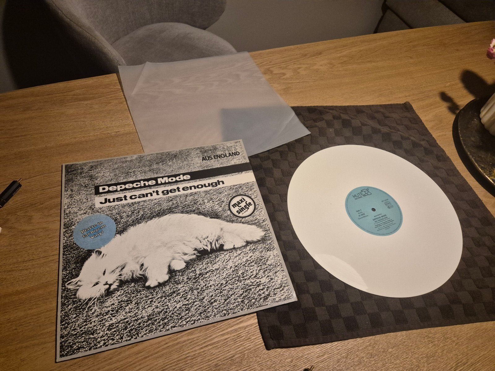 Depeche Mode Just Can't Get Enough zeer zeldzame 126.801, LP, Gebruikt, Ophalen of Verzenden, Limited edition