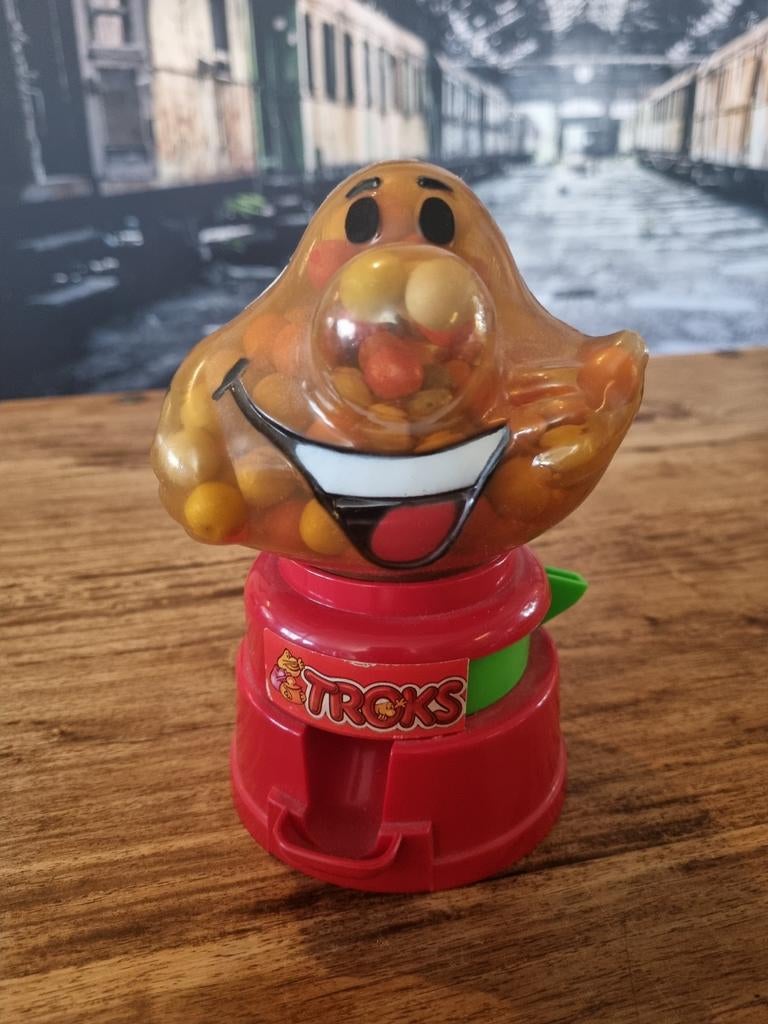 Vintage Trocks Snoepautomaat - Leuke Verzamelitem, Ophalen of Verzenden, Gebruikt