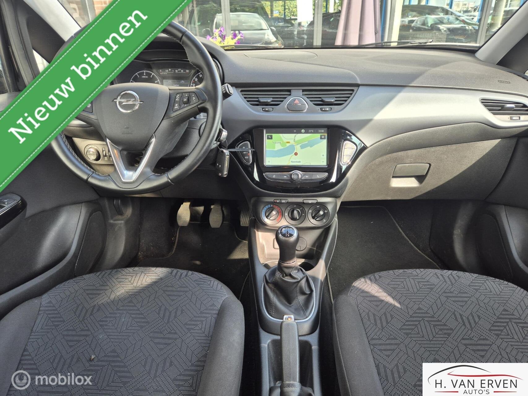 Opel Corsa 1.4 Edition NAVI PDC 16" CRUISE NAP, Voorwielaandrijving, 1063 kg, 4 cilinders, Navigatiesysteem