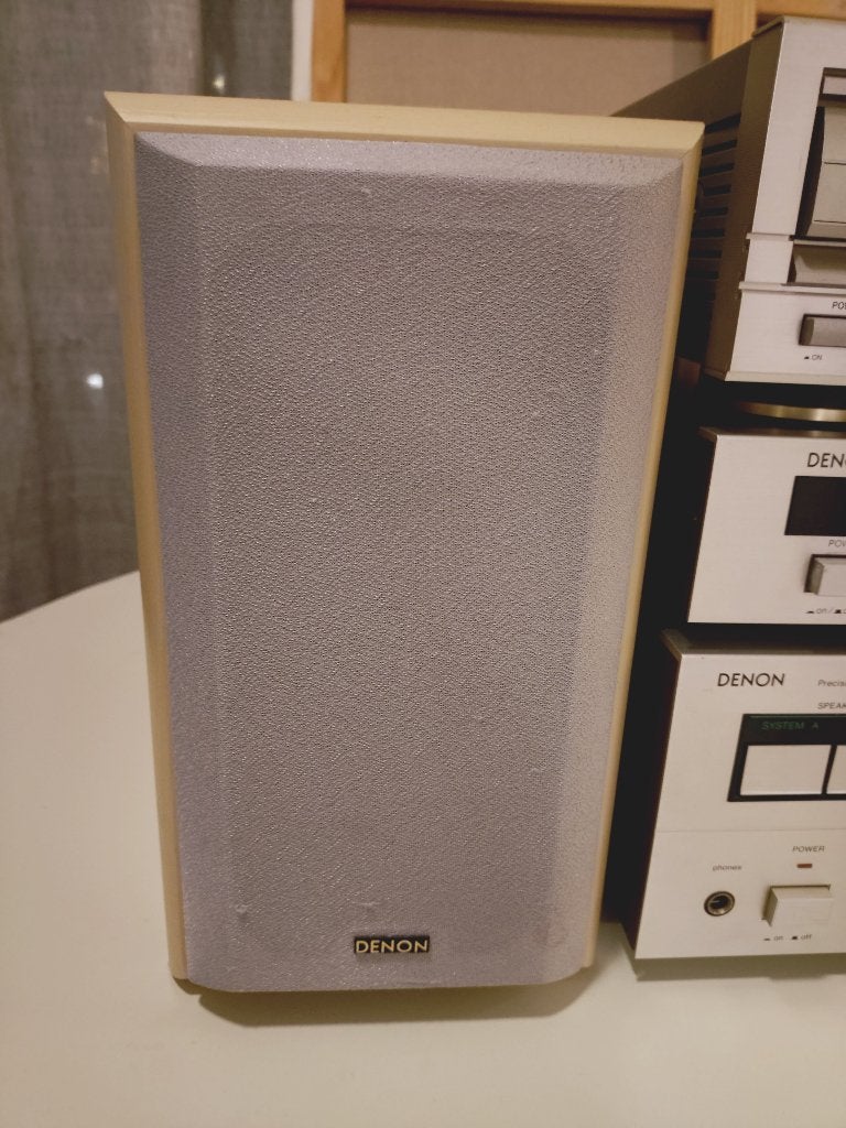 Denon SC-M70 speakers, Overige merken, Gebruikt, Ophalen of Verzenden, 60 tot 120 watt