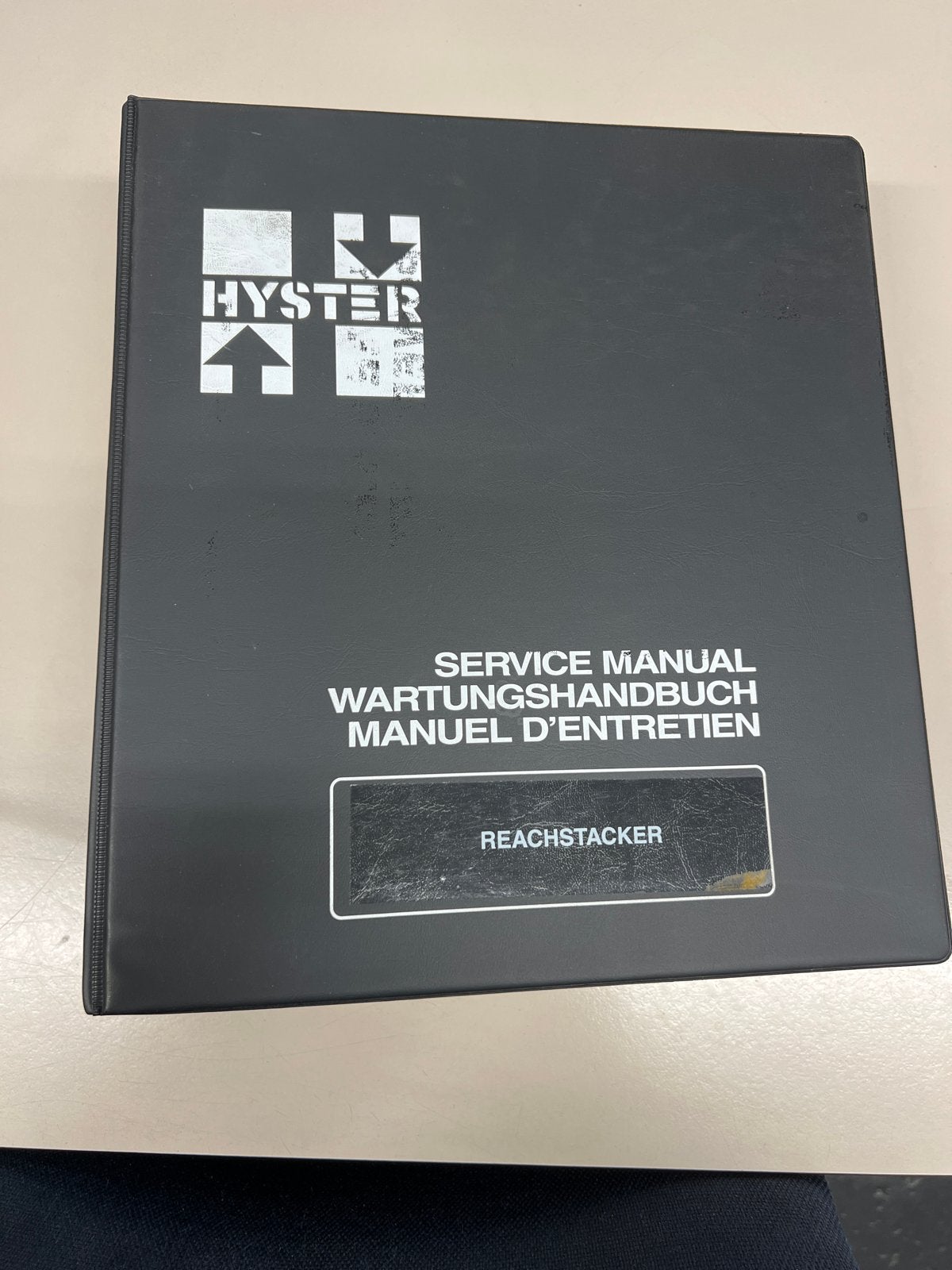 Hyster Reachstacker Service Manual A222, Ophalen of Verzenden, Gelezen, Werktuigbouwkunde