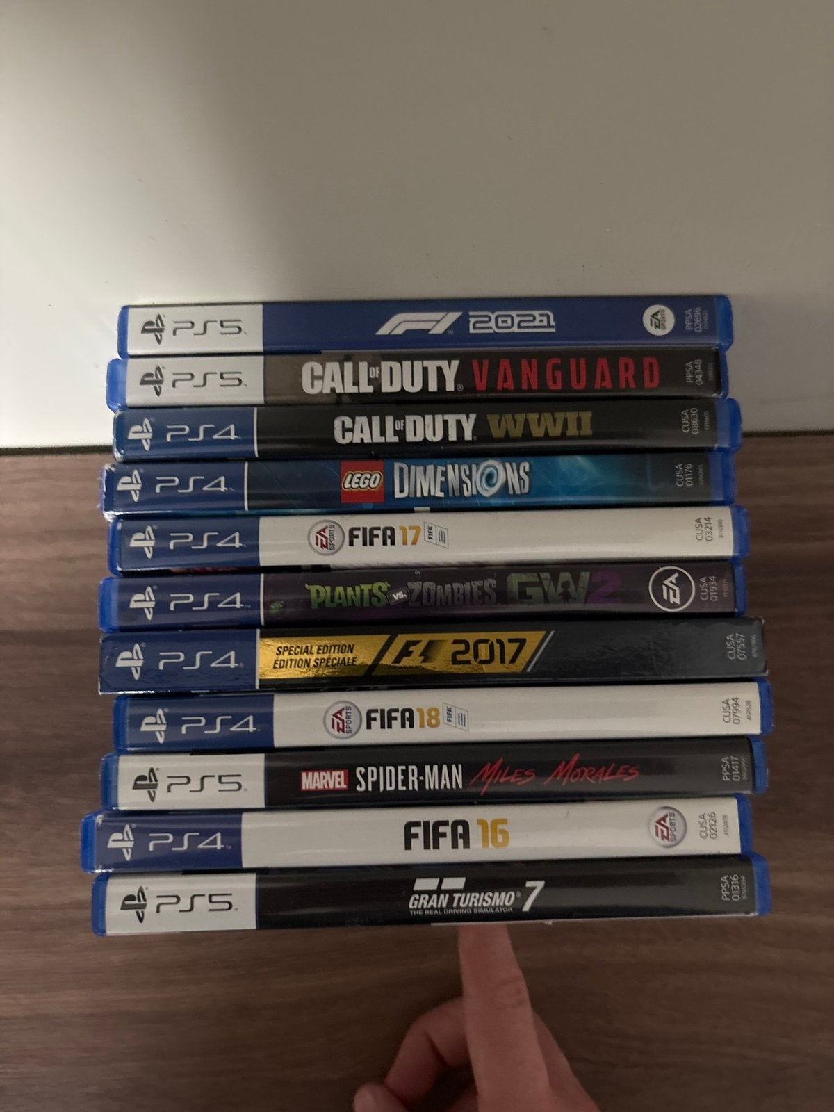 Selectie playstation 5 en 4 spellen, mag weg voor 120!!!, Verzenden, Zo goed als nieuw, Sport, 3 spelers of meer