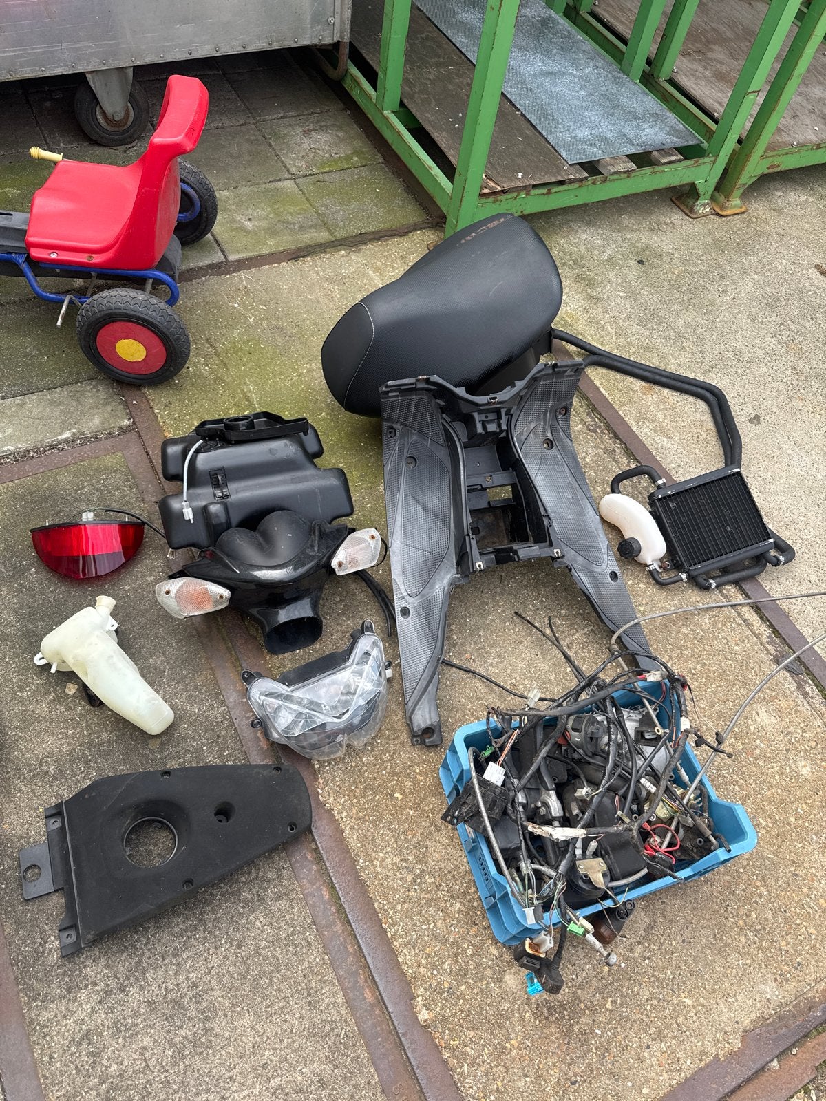 Diverse onderdelen yamaha aerox, Ophalen of Verzenden, Gebruikt, Overige typen, Yamaha