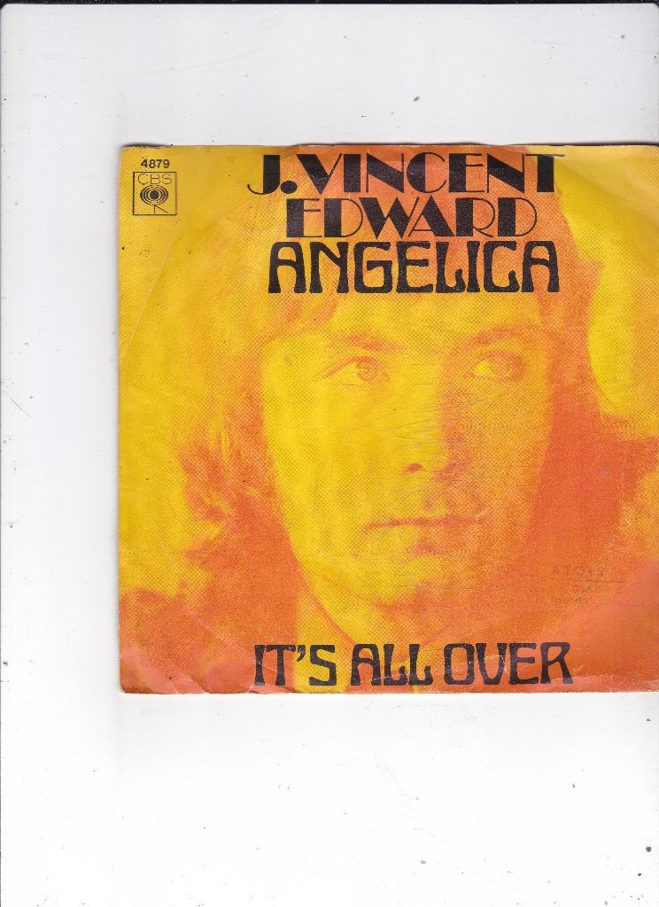 Single J. Vincent Edward - Angelica, Ophalen of Verzenden, Gebruikt, 7 inch, Pop