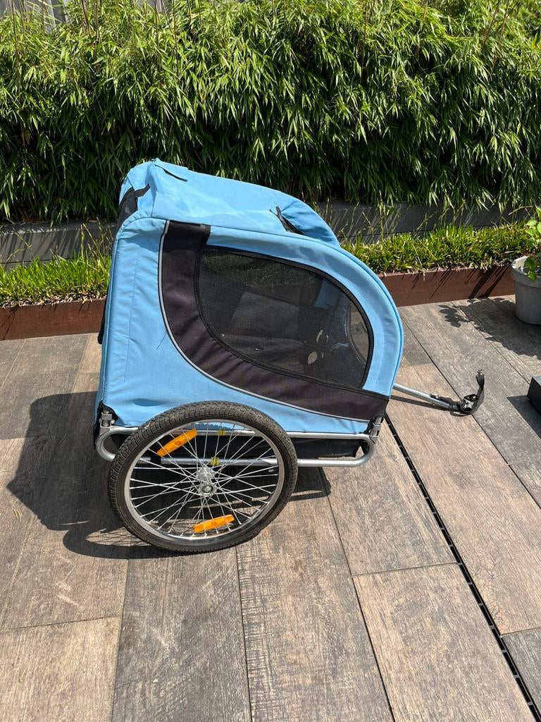 (Honden) fietskar opvouwbaar, Fietsen en Brommers, Fietsaccessoires | Aanhangers en Karren, Ophalen, Gebruikt, Opvouwbaar, 20 tot 40 kg