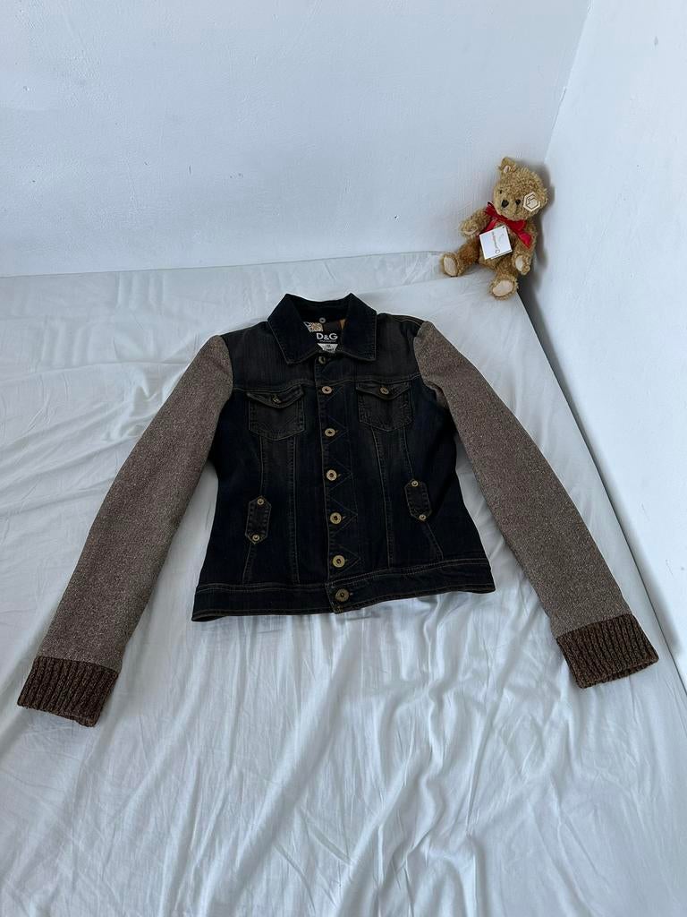Nieuwe Dolce & Gabbana denim jacket, Ophalen of Verzenden, Zo goed als nieuw, Maat 36 (S), Blauw