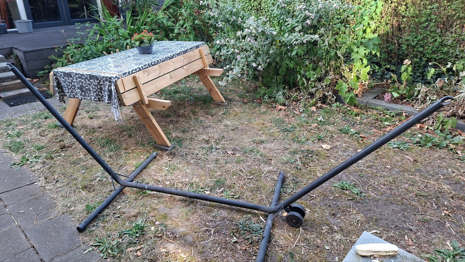 Hangmatstandaard, Ophalen, Gebruikt, Eenpersoons, Binnen