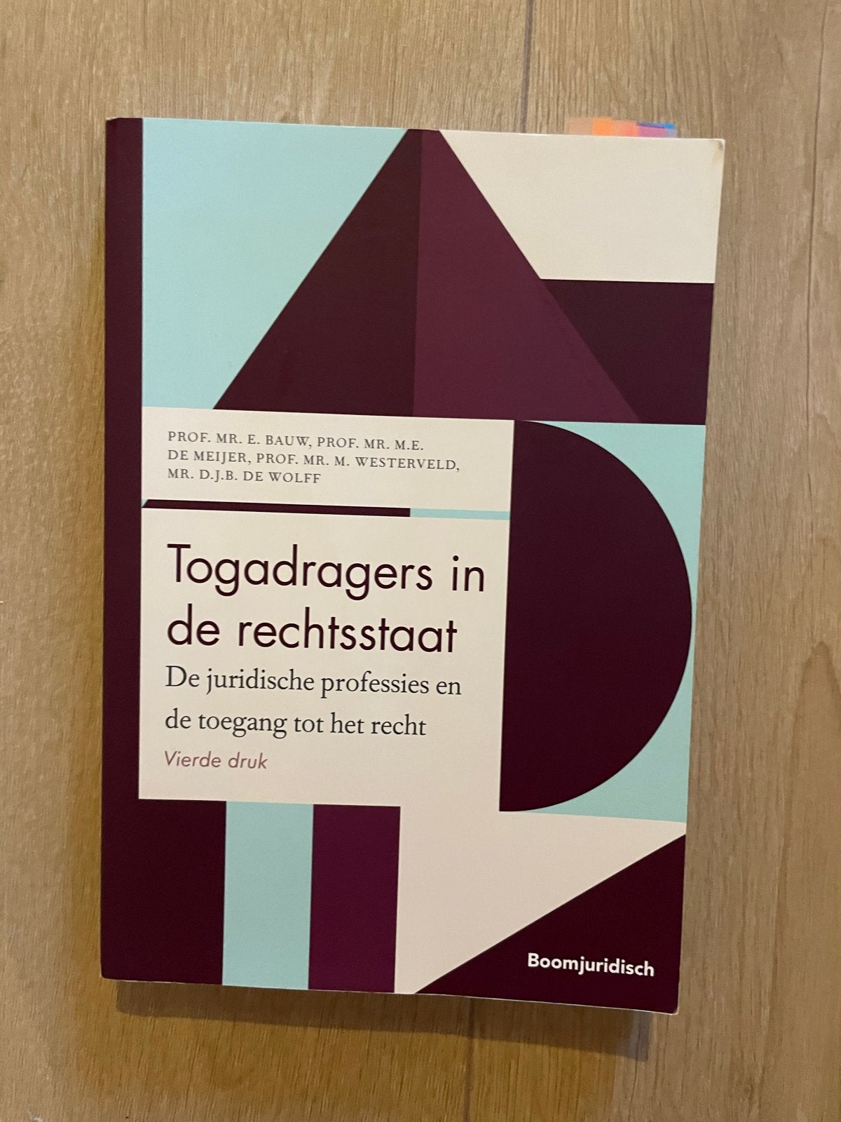 Togadragers in de rechtsstaat - Juridische professies, Ophalen of Verzenden, Gamma, Zo goed als nieuw, WO