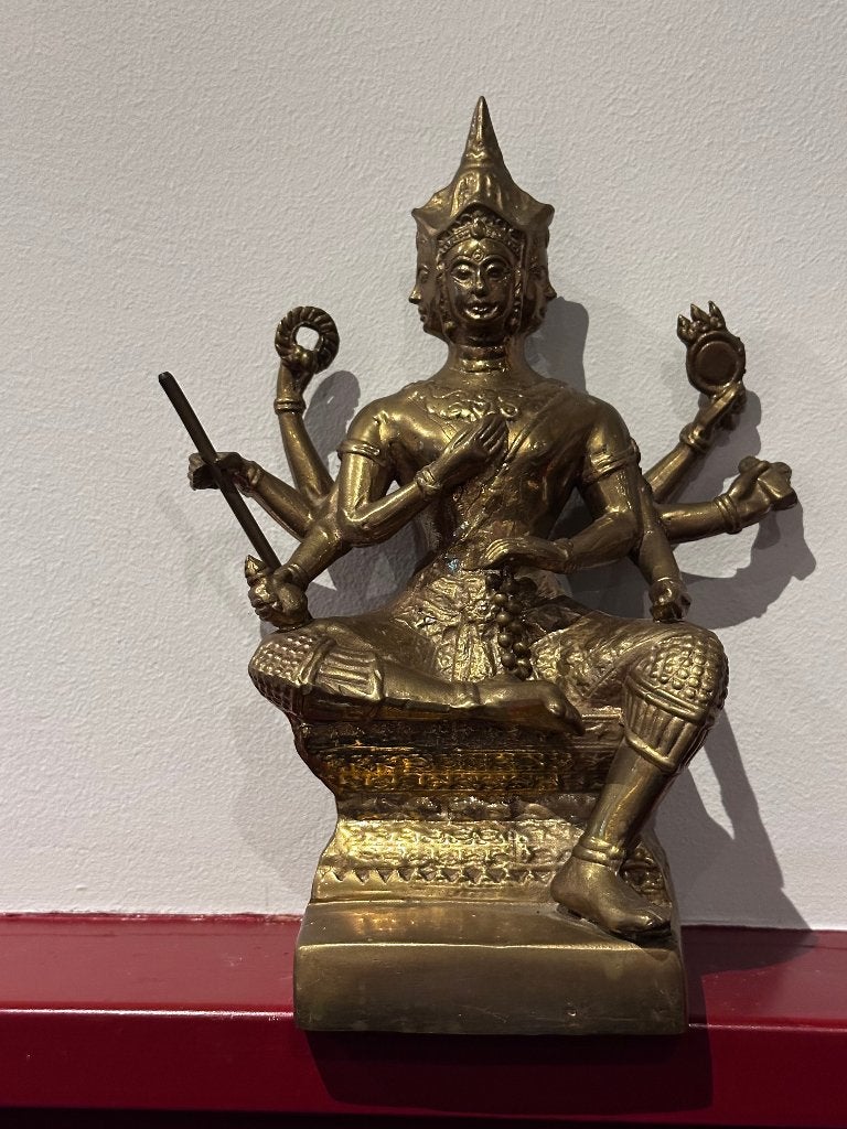 Diverse Boeddha- en Brahmabeeldjes van circa 20 cm, Ophalen