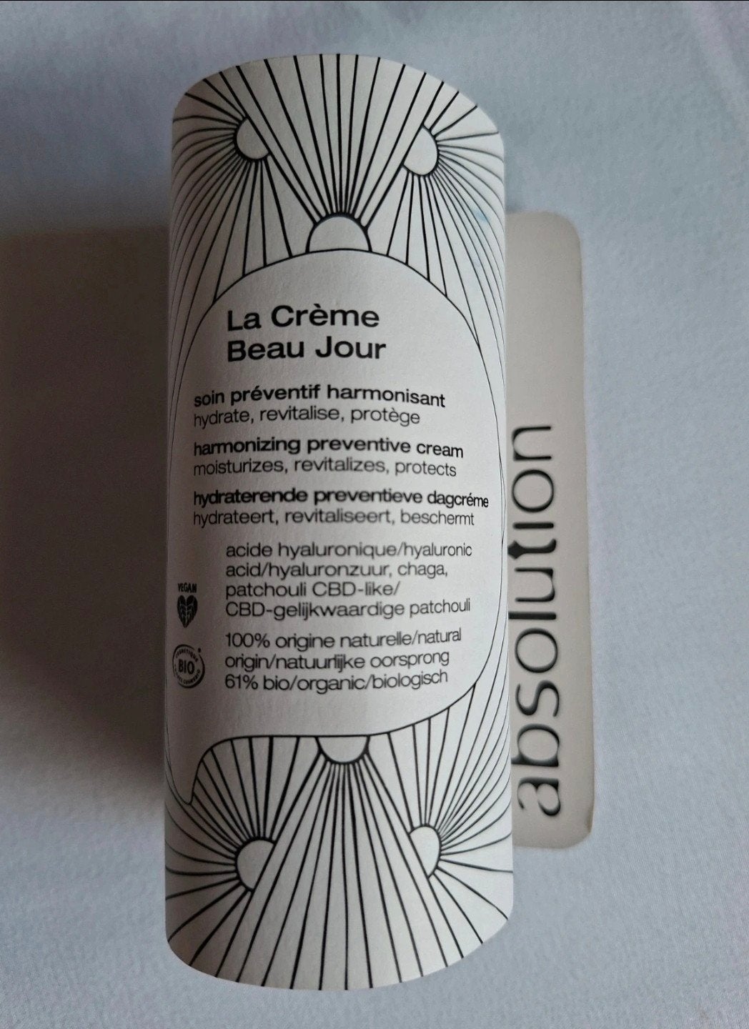 Absolution La Crème Beau Jour Hydraterende Dagcrème, Ophalen of Verzenden, Nieuw, Gehele gezicht, Verzorging