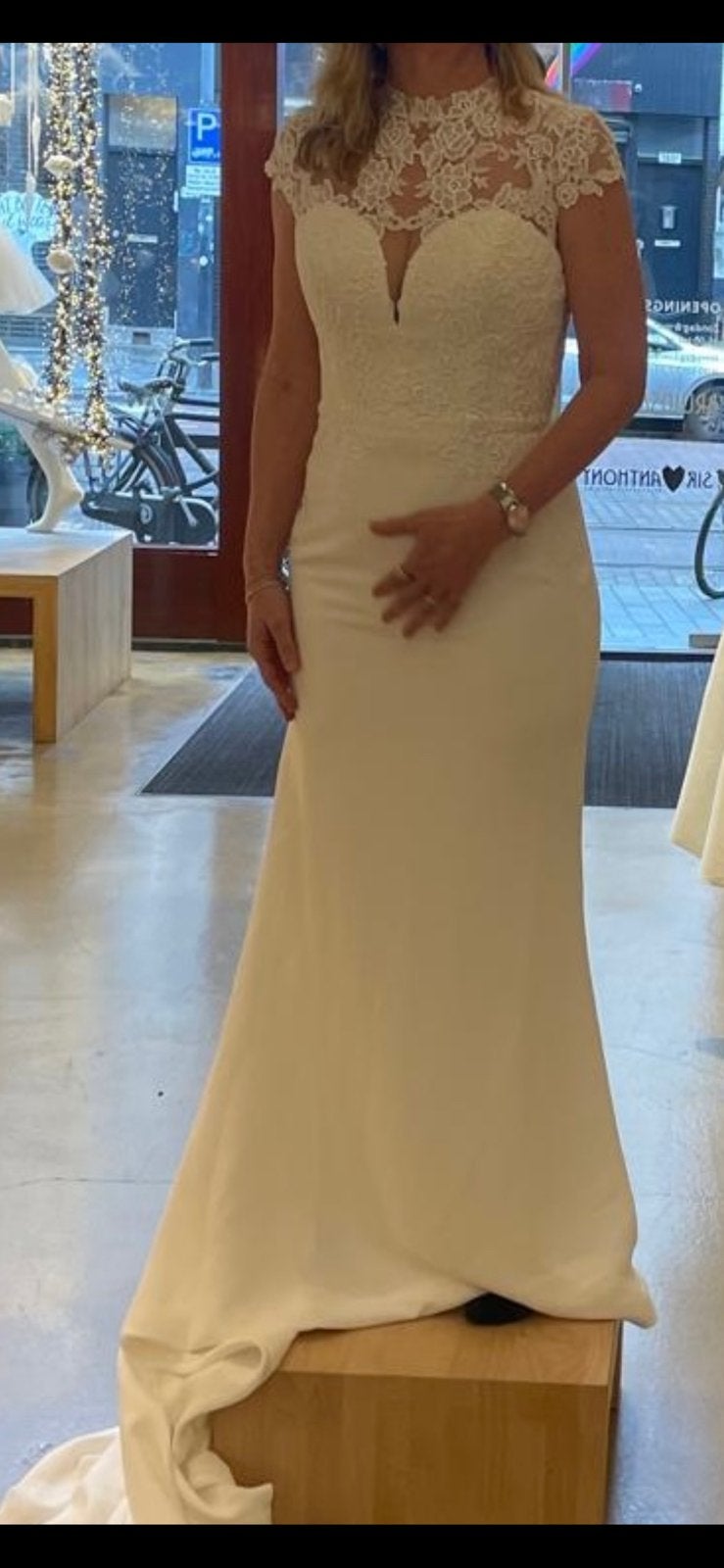 Super mooie witte trouwjurk  Maat 38 / 40, Ophalen of Verzenden, Nieuw, Wit, Trouwjurk