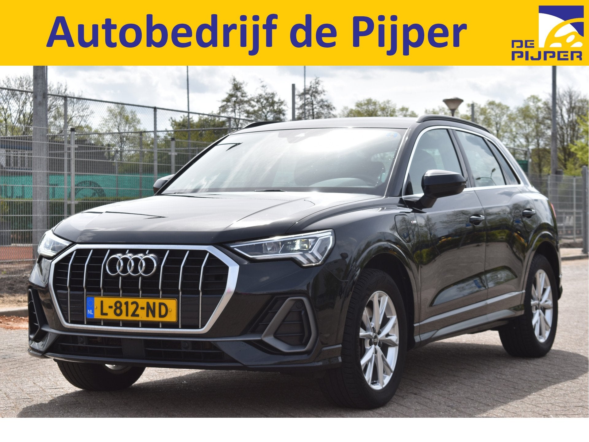 Audi Q3 45 TFSI e S edition S-Line 245 PK | NL-Auto | Keyles, 12 maanden, Verwarmde buitenspiegels, Zwart, Hybride Elektrisch/Benzine