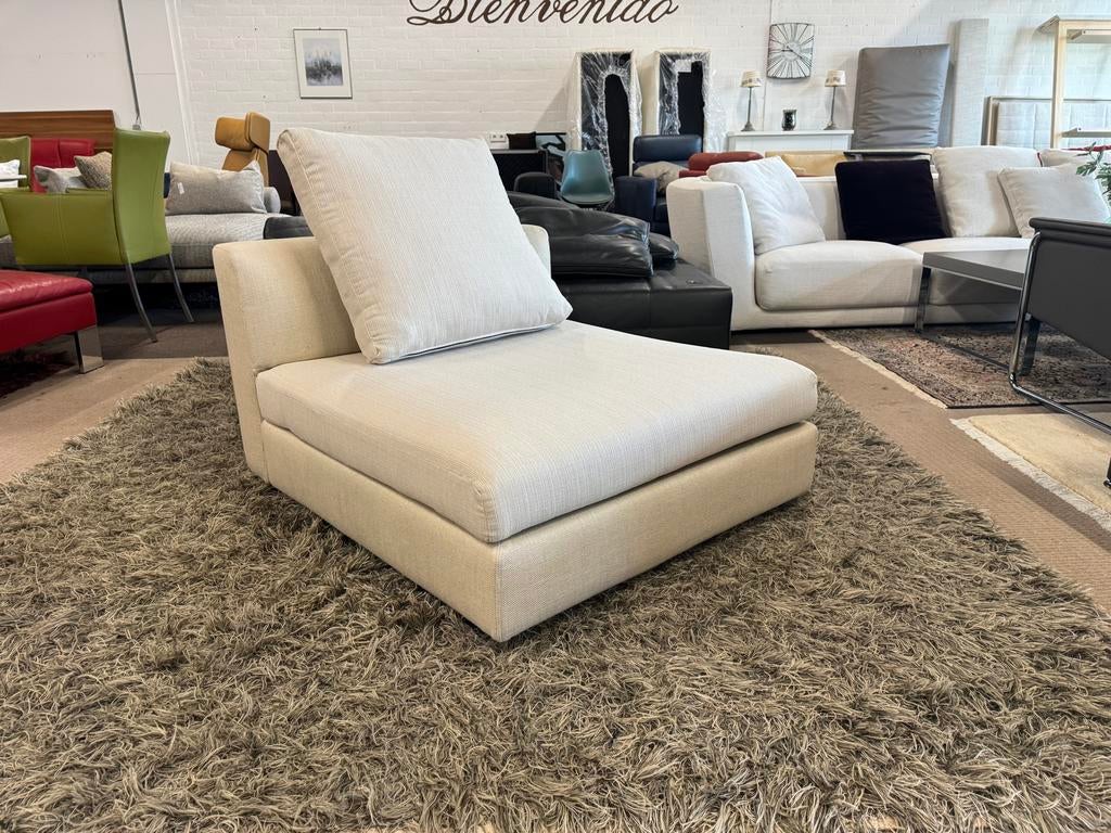 Minotti Zitelement - Comfortabel en Stijlvol, Eenpersoons, 100 tot 125 cm, Minotti, Ophalen of Verzenden