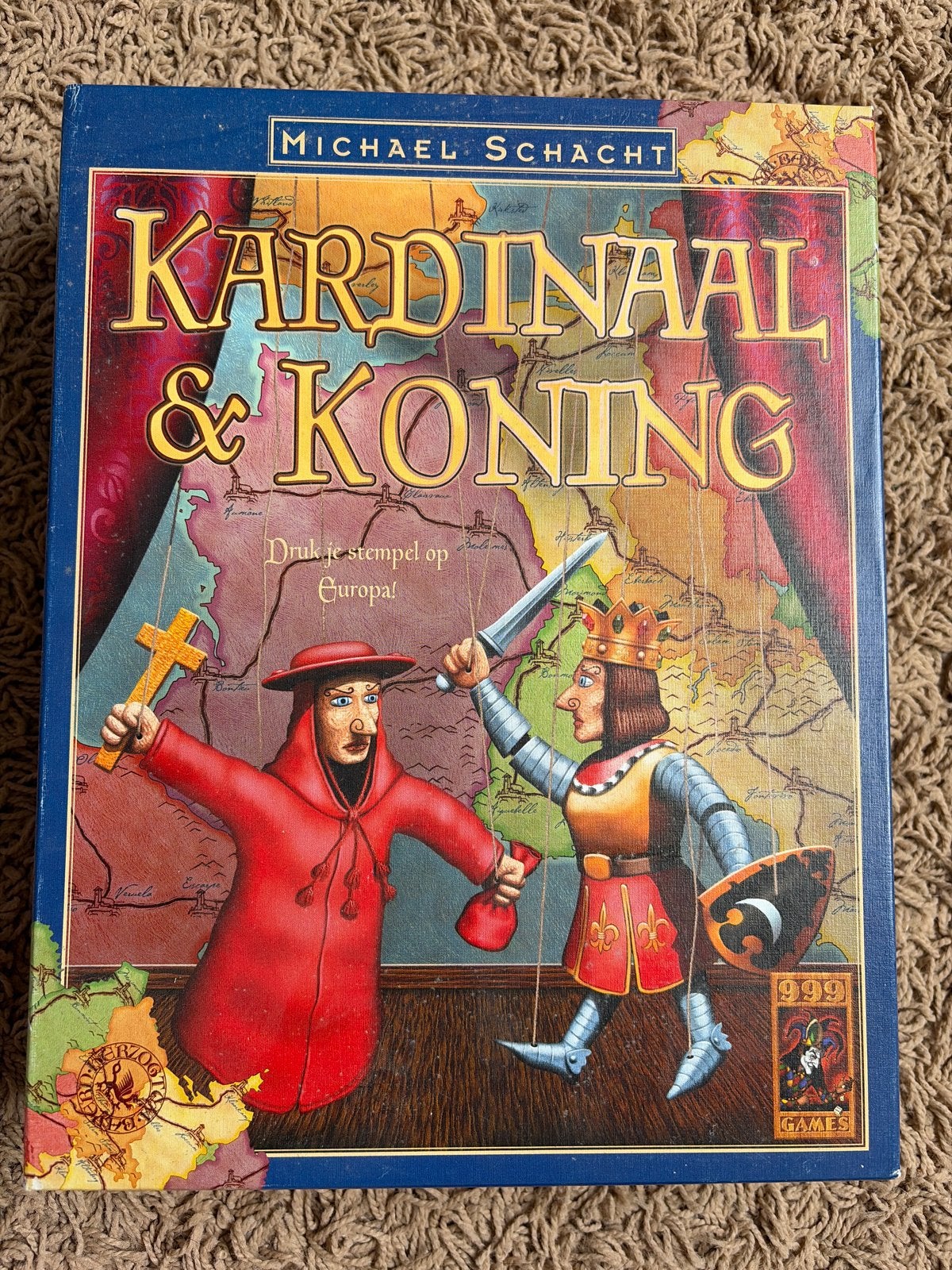 Kardinaal & Koning Bordspel - zo goed als nieuw, Ophalen of Verzenden, Zo goed als nieuw