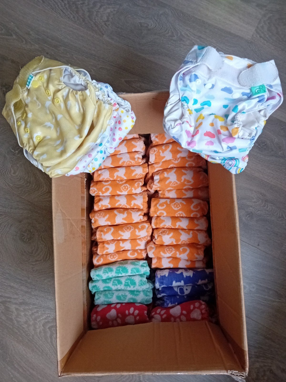 Totsbots Bamboozle maat 1 wasbare luiers, Kinderen en Baby's, Ophalen of Verzenden, Gebruikt