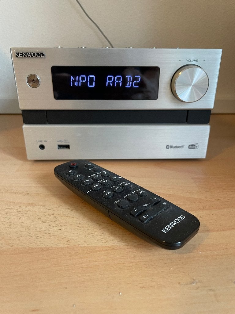 Kenwood M 720 DAB, Tuner of Radio, Zo goed als nieuw, Microset, Ophalen