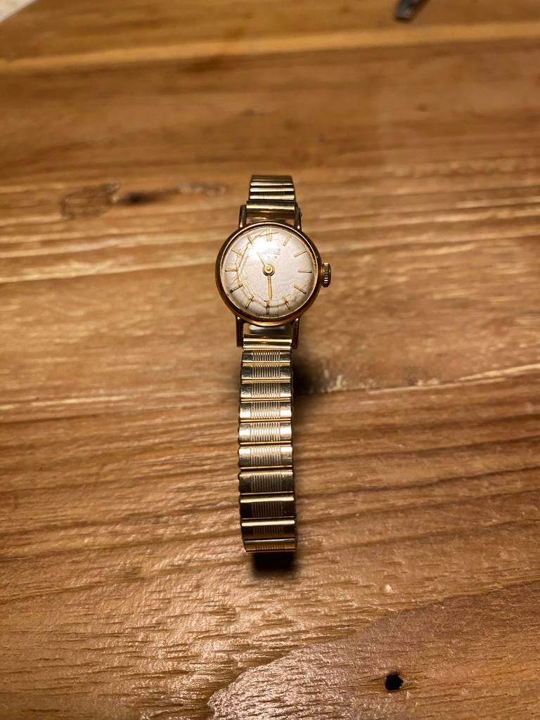 Pontiac dameshorloge, Sieraden, Tassen en Uiterlijk, Horloges | Antiek, Ophalen of Verzenden, Overige materialen, Polshorloge
