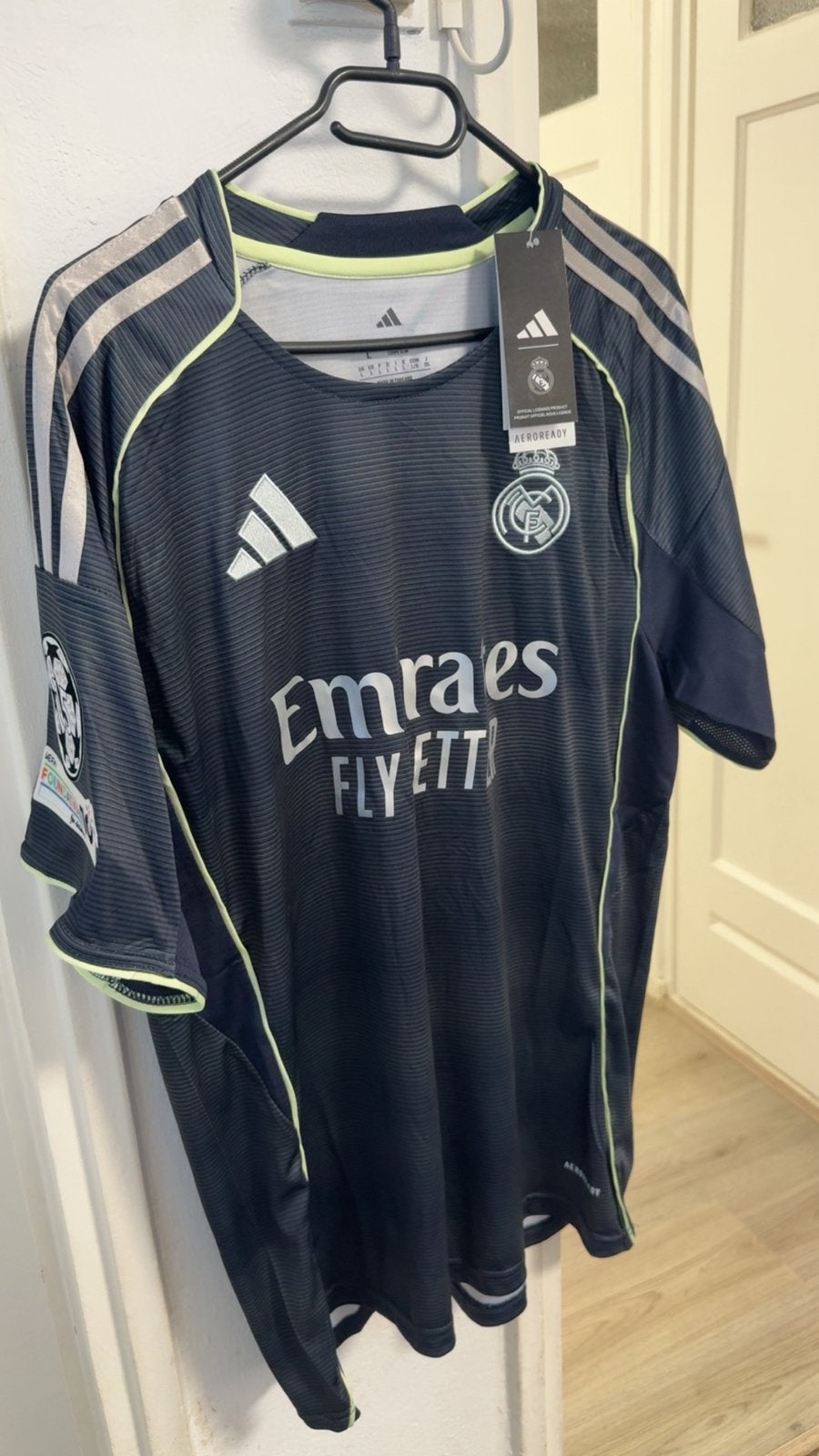 adidas Real Madrid Uitshirt 2025-2026, Maat L, Ophalen of Verzenden, Nieuw, Shirt