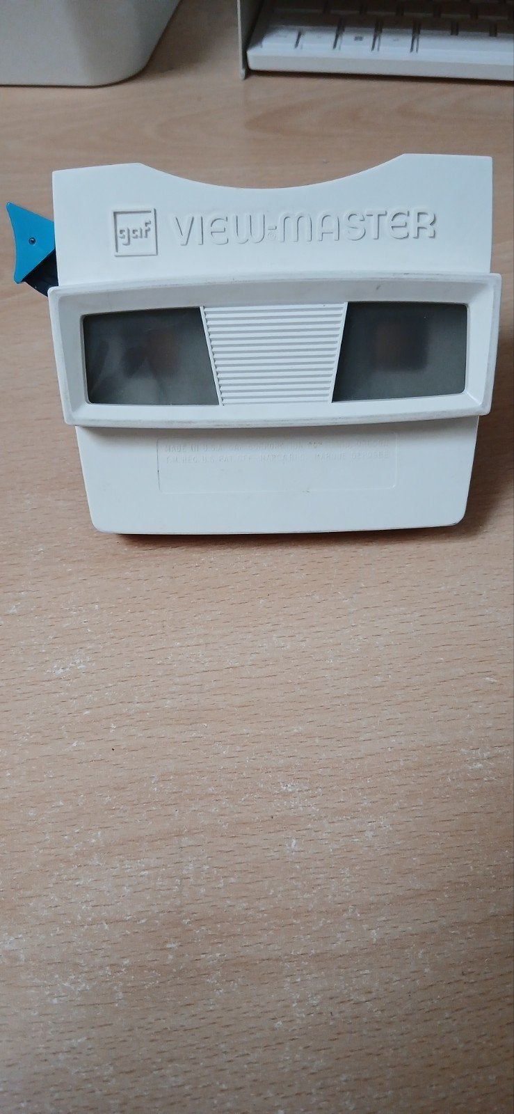 Vintage GAF View-Master (rood en wit), Ophalen, Gebruikt, Jongen of Meisje