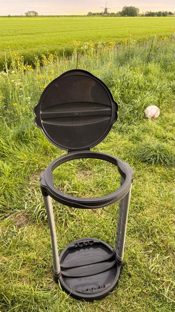 Vuilniszakhouder voor Camping en Outdoor, Ophalen, Gebruikt