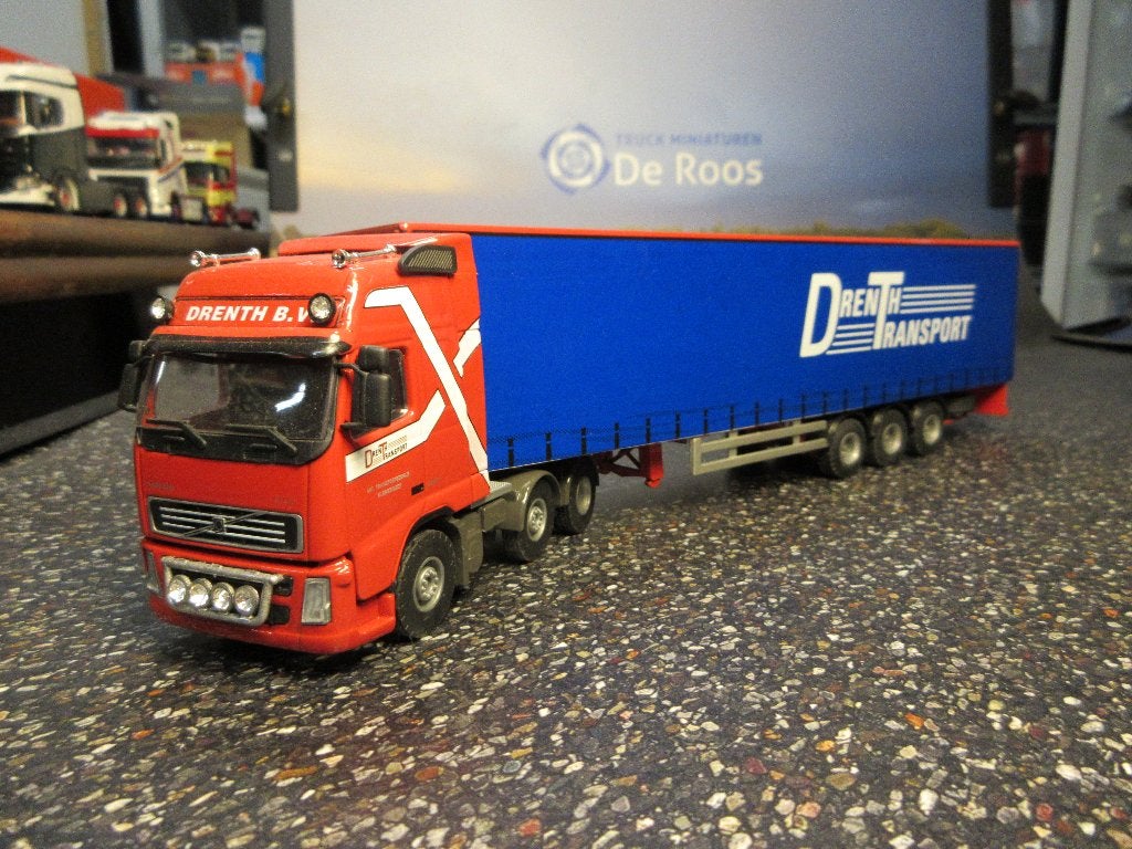 Volvo FH2 Drenth Transport, Ophalen of Verzenden, Zo goed als nieuw, Bus of Vrachtwagen, Lion Toys