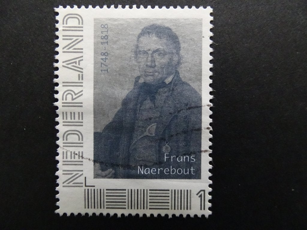 Postzegel NL / Frans Naerebout / Ned. loods en mensenredder, Ophalen of Verzenden, Na 1940, Gestempeld