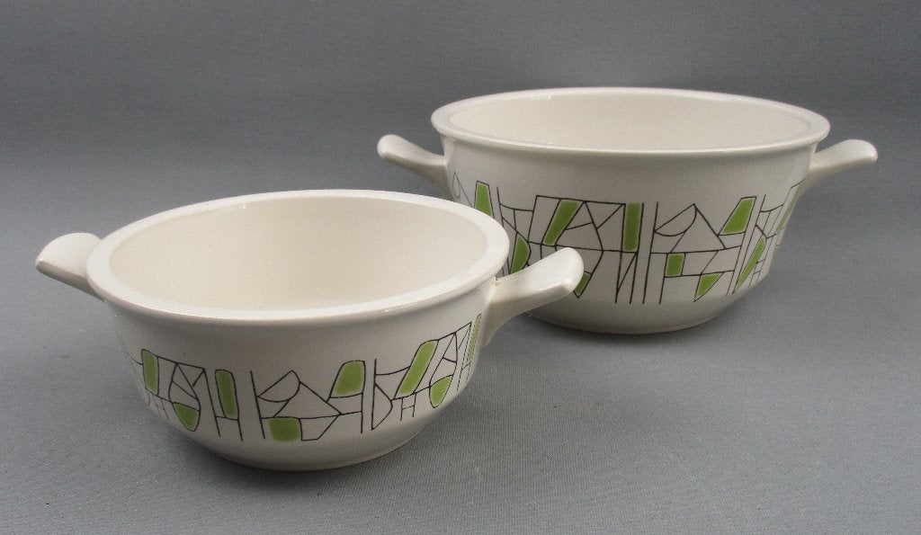 Studio Fris Edam aardewerk twee schalen Jubilant-servies, Ophalen of Verzenden